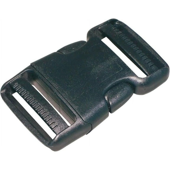 Turf Side Strap Buckle - 1.5 Inch Black