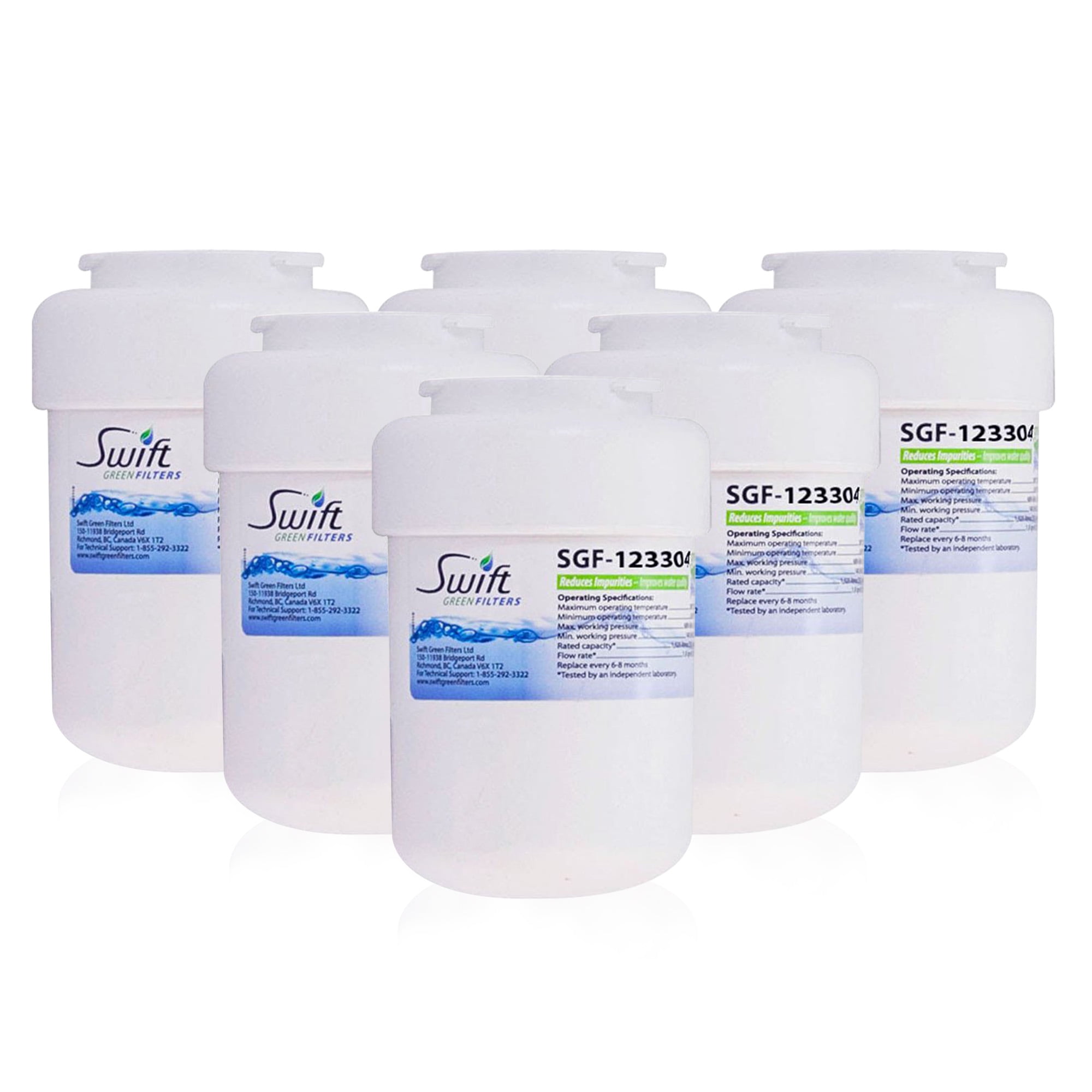 Swift Green Filters Replacement for Amana 1252704 Refrigerators Water Filters(Pack of 3)