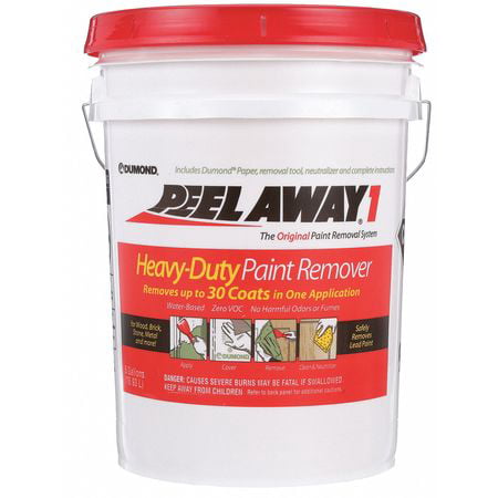 DUMOND 1005N Peel Away™ Peel Away 1 Heavy-Duty Paint Remover, 5 Gallon (Best Liquid Paint Remover)