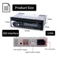 thumbnail image 6 of Car Radio Stereo Player Digital Bluetooth Car MP3 Player 60Wx4 FM Radio Stereo Audio Music USB/SD with In Dash AUX Input ,Multi-Transmission, 6 of 6
