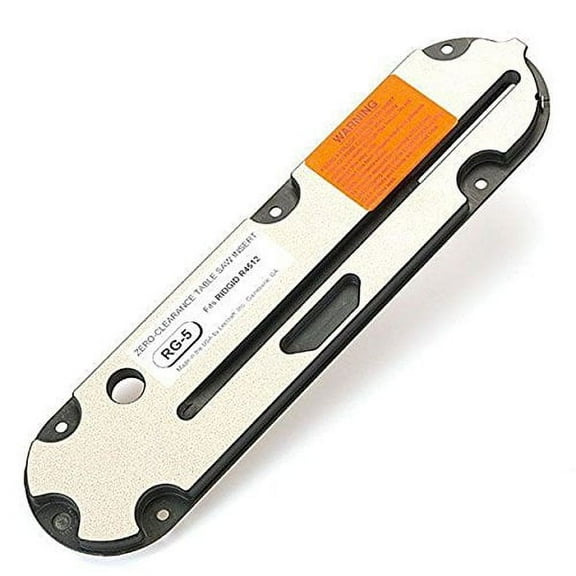 Ridgid R4512 Table Saw Zero-Clearance Blade Insert