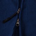 thumbnail image 6 of HOOMEUMY Men Fleece Night Robe Casual Hooded Pocket Zipper Long Sleeves Bathrobe Night Robe for Comfortable and Warmth, 6 of 6