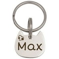thumbnail image 5 of Cat Tag Personalized - Cat Id Tag - Pet Tags Cat - Cat Name Tag - Star and Moon Icon Pet Tag - Cute of Cat Tag Kitten Head Shape Tag, 5 of 11