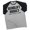 T-Shirt Heather Grey, variant on GYMISH RAGLAN Deadlift Addict Workout T-Shirt for Men – Powerlifting Gym Shirt, Men’s Fitness Tee, Heather Grey, Small