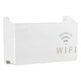 thumbnail image 2 of veasfak Router Shelf Wall Hanging Easy to Install Simple Organizer Cable Bracket Storage New White, 2 of 8