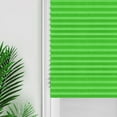 thumbnail image 4 of Persianas Plisadas Autoadhesivas Cortinas Opacas Media Ventana Verde (60x150cm) Wdftyju  Libre de BPA, 4 of 9