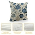 thumbnail image 4 of Chilfamy Dahlia Pillow Covers Summer Rust Geometric Flower Outdoor Decorative Throw Pillows Farmhouse Navy Blue Pillow Case Square Cushion Cover for Home Sofa Bedroom Living Room, 4 of 5