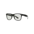 thumbnail image 1 of Gravity Shades Horn-Rimmed Clear Sunglasses, Black, 1 of 2