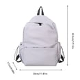 thumbnail image 2 of Fdrone Women Men Black Backpack School Backpack with Laptop Compartment Gym Bag Travel Laptop Backpacks College Students School Bag Bookbag with USB Charging Port, 2 of 8