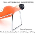 thumbnail image 4 of SIEYIO Metal Single Wine Bottle Holder Display Rack Wrought Iron Table Racks, 4 of 8