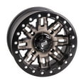 thumbnail image 3 of 4/137 Tusk 185-279-00174D32-Dc5860 Teton Beadlock Wheel 14x7 5.0 + 2.0 Smoke/Black for Can-Am Maverick 1000 X Ds 2015-2016, 3 of 7