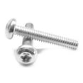 thumbnail image 1 of M3.5 x 0.60 x 20 Coarse Thread Machine Screw 6 Lobe Pan Head Stainless Steel 18-8 Pk 2000, 1 of 1
