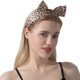 thumbnail image 4 of Diademas para mujeres y niñas, banda para el cabello de moda, diadema ancha anudada con estampado de leopardo, paquete de 2, 4 of 5