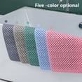 thumbnail image 4 of Mdesiwst Bathroom Mat with Suction Cups Drain Holes Weaving Design Strong Grip Machine Washable Anti Slip Bathtub Mat Bathroom Accessories, 4 of 7