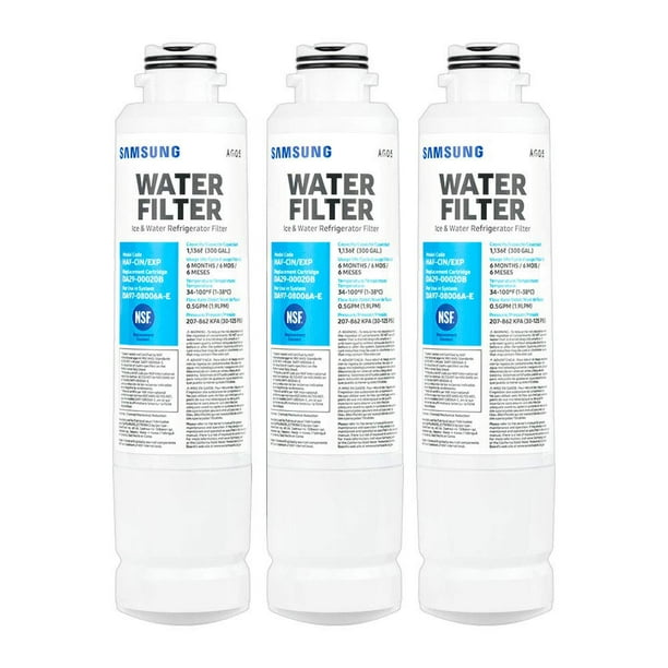 Samsung DA2900020B3PACK Refrigerator Water Filter 3 Pack Walmart