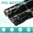 thumbnail image 4 of Uxcell Wood Grain Wallpaper Border 3" x 16.4ft Textured Frame Sticker, Black White, 4 of 7
