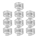 thumbnail image 1 of 10 anillos para servilletas, hebillas para sujetar servilletas, decoración versátil para la mesa. Plata, 1 of 9