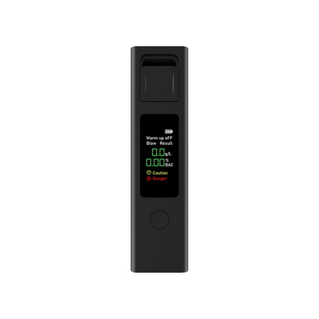 Breathalyzer Non-Contacting Alcohol Tester Mini Alcohol Detector High Accuracy USB Rechargeable With Digital Display Alarm ,Accuracy High