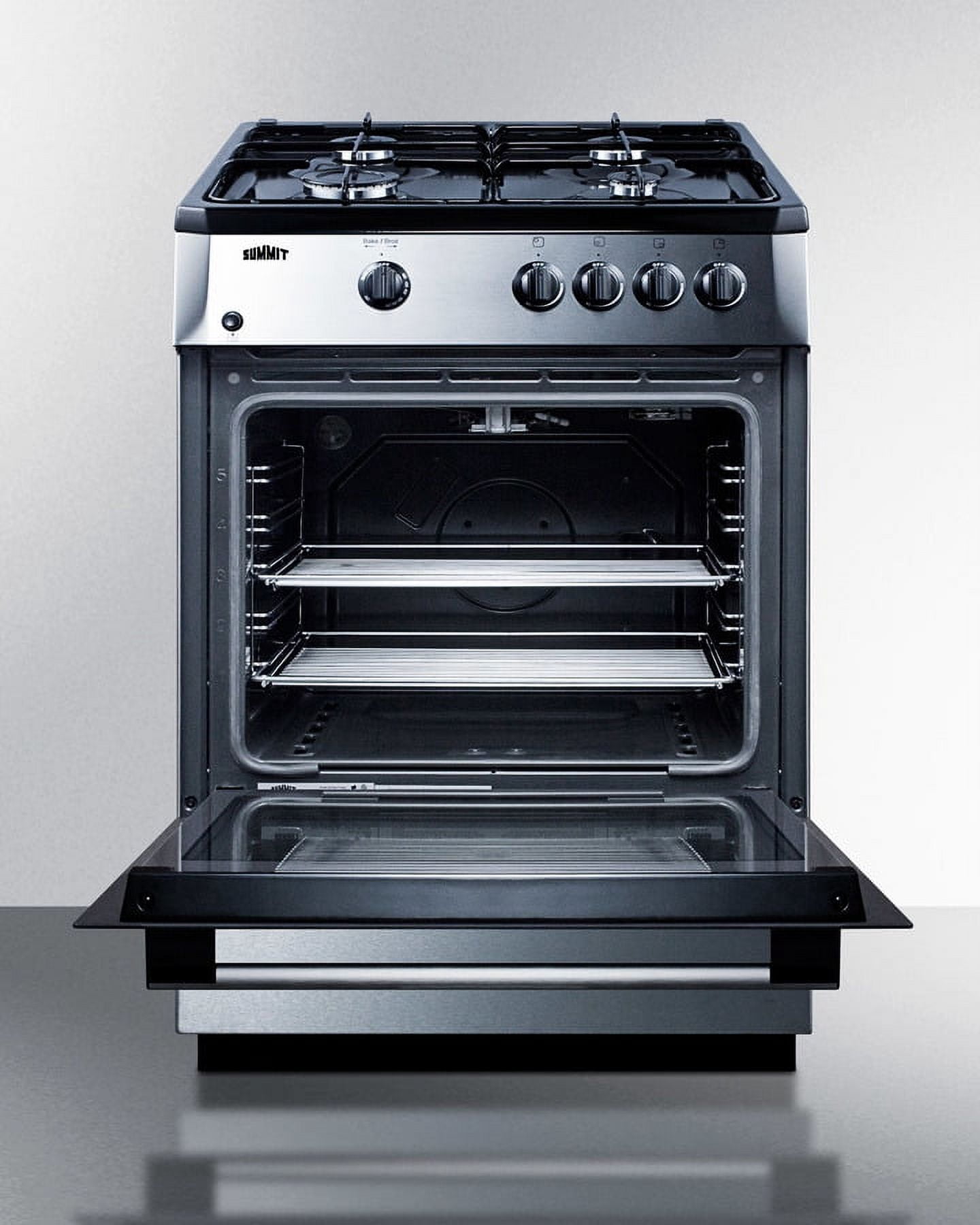 Summit, 24" Wide Gas Range