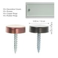 thumbnail image 2 of AURARMLET 8Jgo Tornillos Decorativos De Inoxidable Para Con Anillo De, 2 of 8
