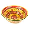 thumbnail image 1 of Encantada Hand - Painted Round Bowl, Red, 1 of 1