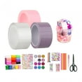 thumbnail image 4 of tredstone 1/2/3 Classe Double Face Bande Solide et Fiable Pack de 5 Violet Rose Clair 3 Rouleaux Boîte de Rangement 1 Pc, 4 of 6