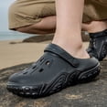 thumbnail image 6 of Huowey Summer Toddler Girls Clogs Garden Shoes Cute Cartoon Animal Graphic Lightweight Non-Slip Tole Breathable Water Sandals Outdoor Beach Pool Soft Casual Footwear Slipper,Black,10.5-11 Years, 6 of 6