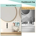 thumbnail image 3 of 4 Pcs Magnetic Toothbrush Holder, Wall Mounted Toothbrush Cup Holder Without Drilling, Portable Electric Toothbrush, Toothbrush Cup Plastic for Family and Bathroom (Blue+Pink+Green+Orange), 3 of 7