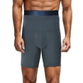 thumbnail image 3 of Men's High Waist Silicone Shaping Briefs Tight Fitting and Compression Shorts, Lightweight, Suitable for Sports, 3 of 4