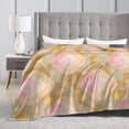 thumbnail image 3 of Fantasy Cloud Geometry Throw Blanket, Super Soft Anti-Pilling Flannel Bed Blankets, 50"x40", 3 of 8