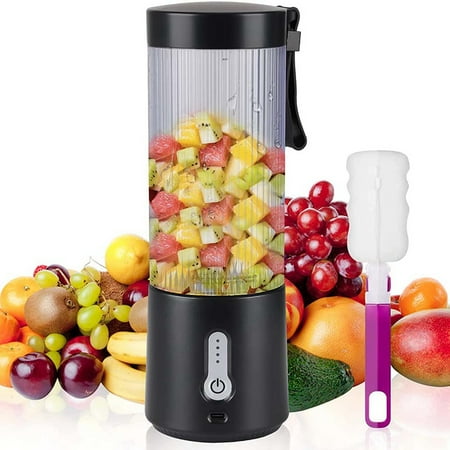 

USB Rechargeable Portable Mini Blender Blender 450ML 4000MAh Smoothie Mixer BPA Free for Vegetable Juice Milkshake