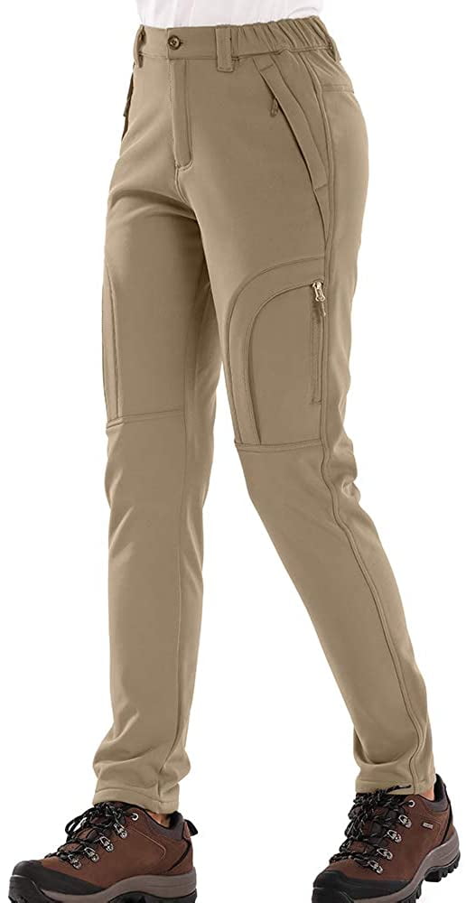Fleece Lined Outdoor Cargo Hiking Pants 