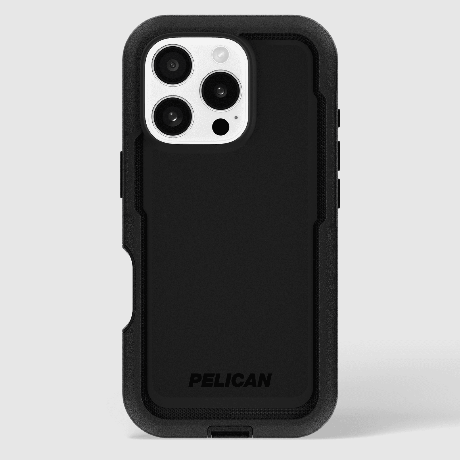 Pelican Voyager Apple iPhone 16 Pro MagSafe Compatible Case and Holster - Black