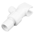 thumbnail image 2 of LAFGUR Support de Pommeau de Douche Raccord Fileté /2 Porte-déviateur de Douche Universel Blanc Accessoire de Salle de Bain à Main Réglable avec Joints Sphériques, 2 of 8