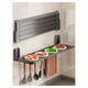 thumbnail image 2 of Organizador de Cocina Plegable de Pared para Preparar Platos, Sin Perforaciones, de Gran Capacidad, con Escurridor y Organizador de Cocina., 2 of 5
