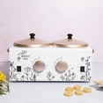 thumbnail image 5 of Honeycomb Wax Co. Pro Double Wax Warmer, Honey Pot, 2Lb, 5 of 5