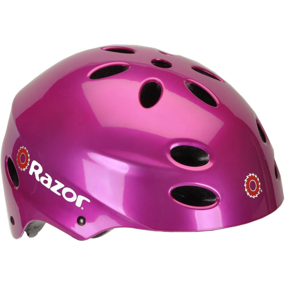 Razor V17 MultiSport Assorted Child/Youth Helmet, Magenta Walmart