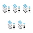 thumbnail image 1 of Eigraketly 5 rebanadas/30 piezas almohadillas de tambor silenciador adhesivo silencioso práctica de Gel silenciador instrumento amortiguador de sonido Type2 Eigraketly CBP148445, 1 of 6