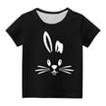 thumbnail image 4 of IROINNID T-shirt Toddler Short Sleeve Printed Cotton Round Neck Top for Boys and Girls 5-6 Years, 4 of 5