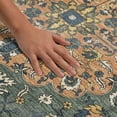 thumbnail image 3 of Addison Rugs Mayfield Premium Machine Washable Traditional Traditional Copper Runner Rug, 2'3" x 7'6", 3 of 8