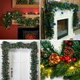 thumbnail image 4 of Gamexcel Christmas Garland - 10FT Pine Garland with Red Berries Snow Pine Cones for Indoor Outdoor Christmas Mantle Decorations, 4 of 7