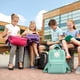 thumbnail image 1 of Mochila ligera para niños con múltiples bolsillos para útiles escolares, diseño ergonómico y duradero para uso diario de estudiantes de primaria. Aestivo | Verde | AESTIVO, 1 of 7