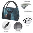 thumbnail image 4 of Easygdp Mystical Forest Elk Bolsa de Almuerzo Insulada Reutilizable, Bolsa de Mano y Bandolera para Oficina, Trabajo, Viajes, 4 of 6