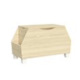 thumbnail image 1 of Kids Catch-All Toy Storage Box - White, 1 of 9