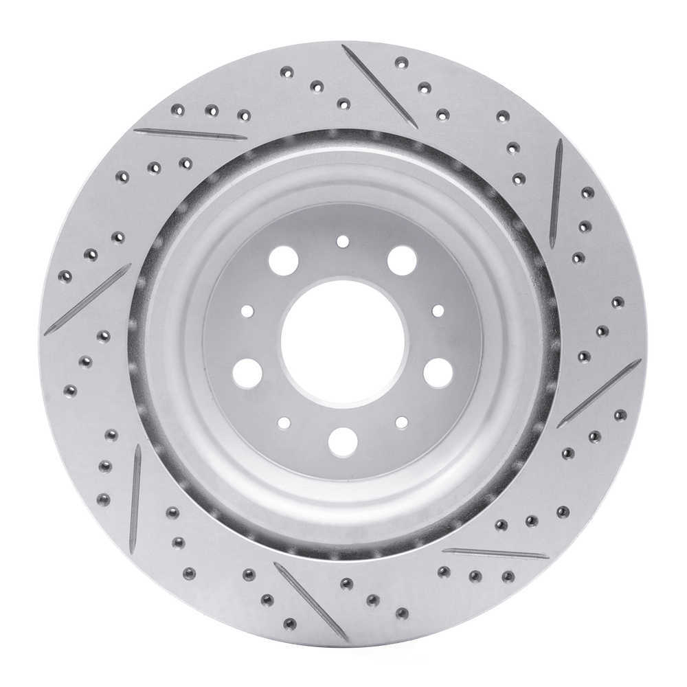 Dynamic Friction Company 830-26003L DFC Geoperformance Rotor - Drilled and Slotted