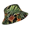 thumbnail image 2 of Kdxio Reflective Bucket Hat - Watercolor Tropical Flowers Print Bucket Hat for Men,Women, 2 of 9