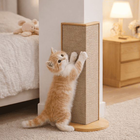 DOULAIMENG Sofa Corner Furniture Protector Wood Scratching Board