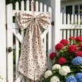 thumbnail image 5 of Oversized Fabric Bow Hanging Ornaments in Patriotic Hues, Eye-Catching Party Decor Pendants for 4Th Of July, Indoor Entryways, Venue Setup and Independence Day Festive Scene Arrangement,, 5 of 6