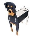 thumbnail image 1 of Maceta de PVC personalizada con diseño de Rottweiler, tamaño S, ideal para decoración y regalos. Fabricación en 7-10 días, recomendado para venta anticipada. Medidas: 21x20x12x9 cm, peso: 320 g., 1 of 1