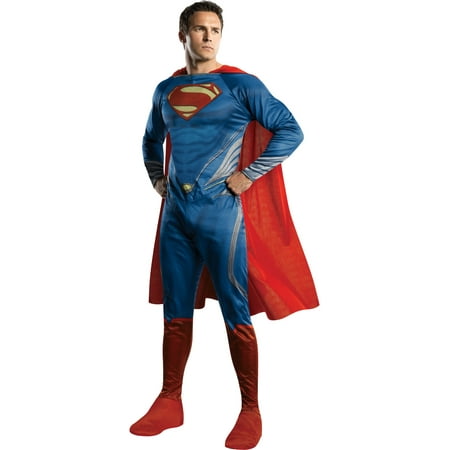 Adult Mens Man of Steel Superman Super-Man Superhero Costume X-Large XL